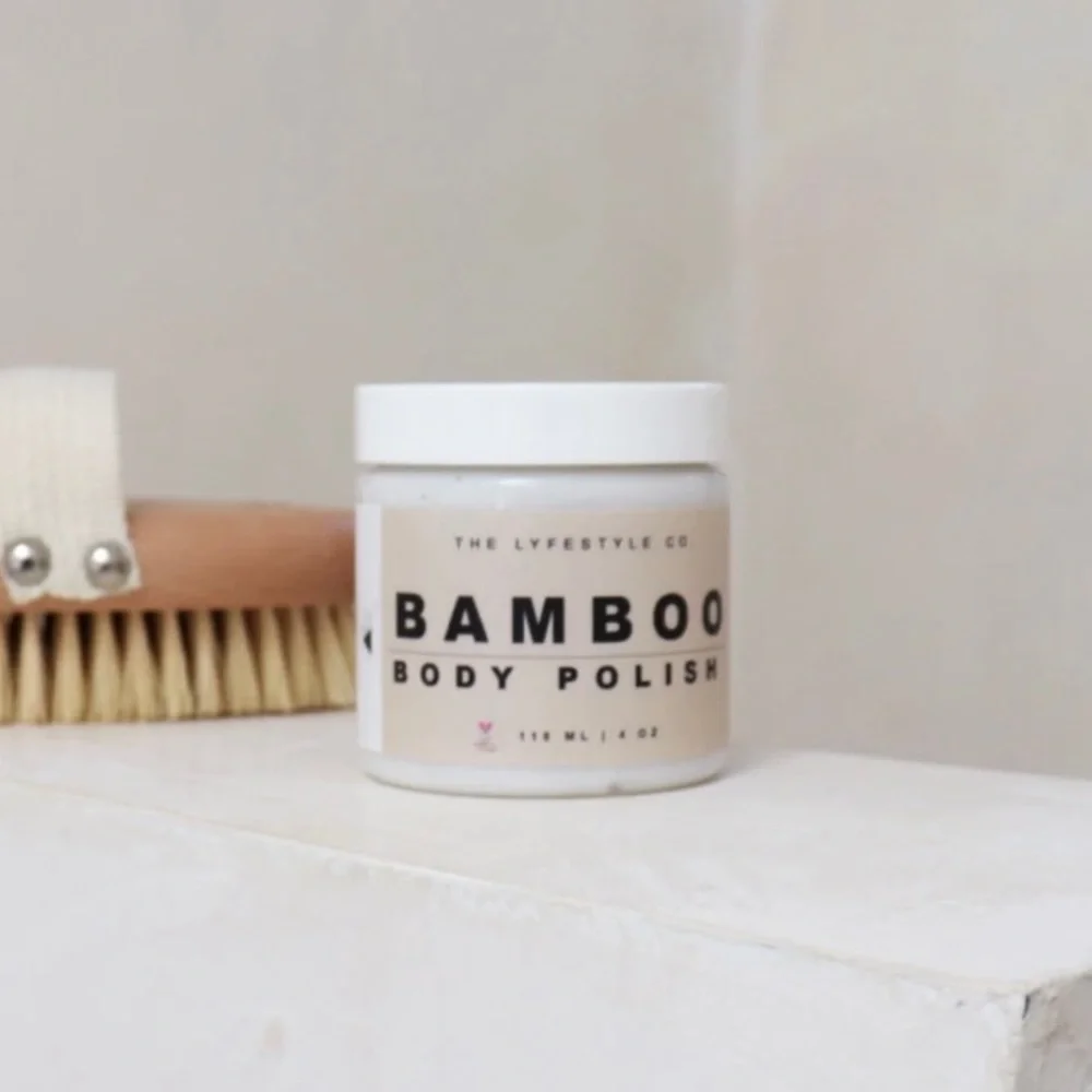 The Lifestyle Co Bamboo Body Polish NEW